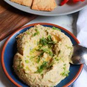 Cilantro jalapeno hummus recipe