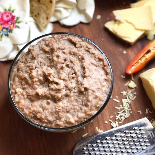 How to make Refried Beans post.