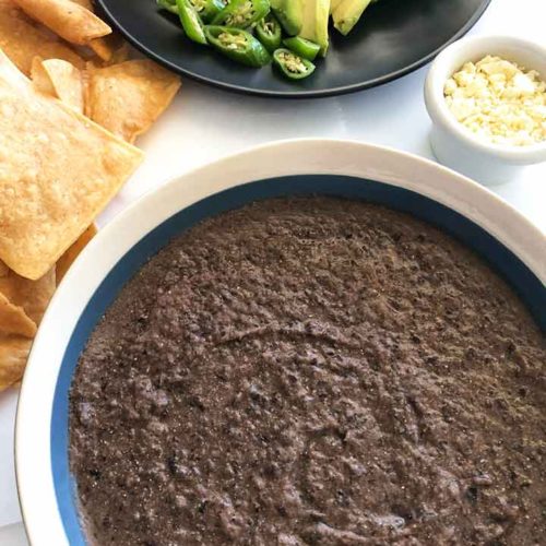 black bean dip