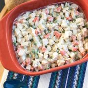 Russian potato salad ensalada rusa