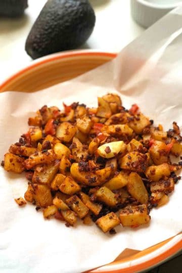 Chorizo and potatoes