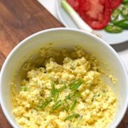 Fluffy Egg Salad In Bowl