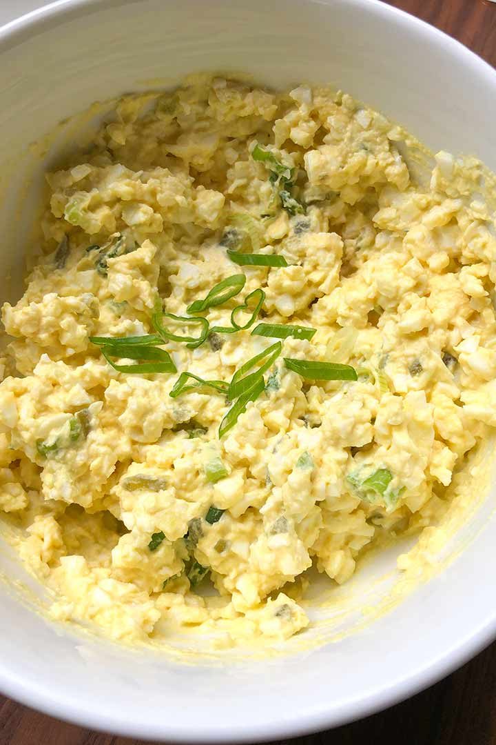 Egg Salad Closeup