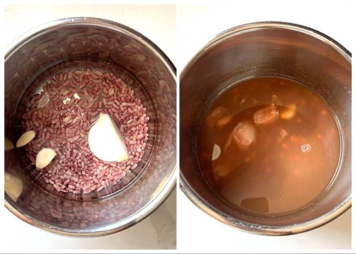 Process Steps Instant Pot beans