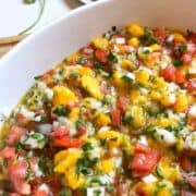 Mango Pico de Gallo recipe.