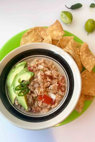 Atun a la Mexicana Tuna Recipe Post