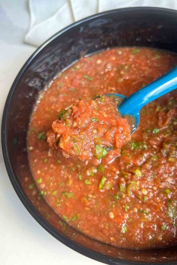 Salsa Ranchera recipe for the best flavor.