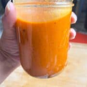 Salsa de Cacahuate recipe post.