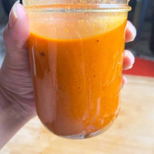Salsa de Cacahuate recipe post.