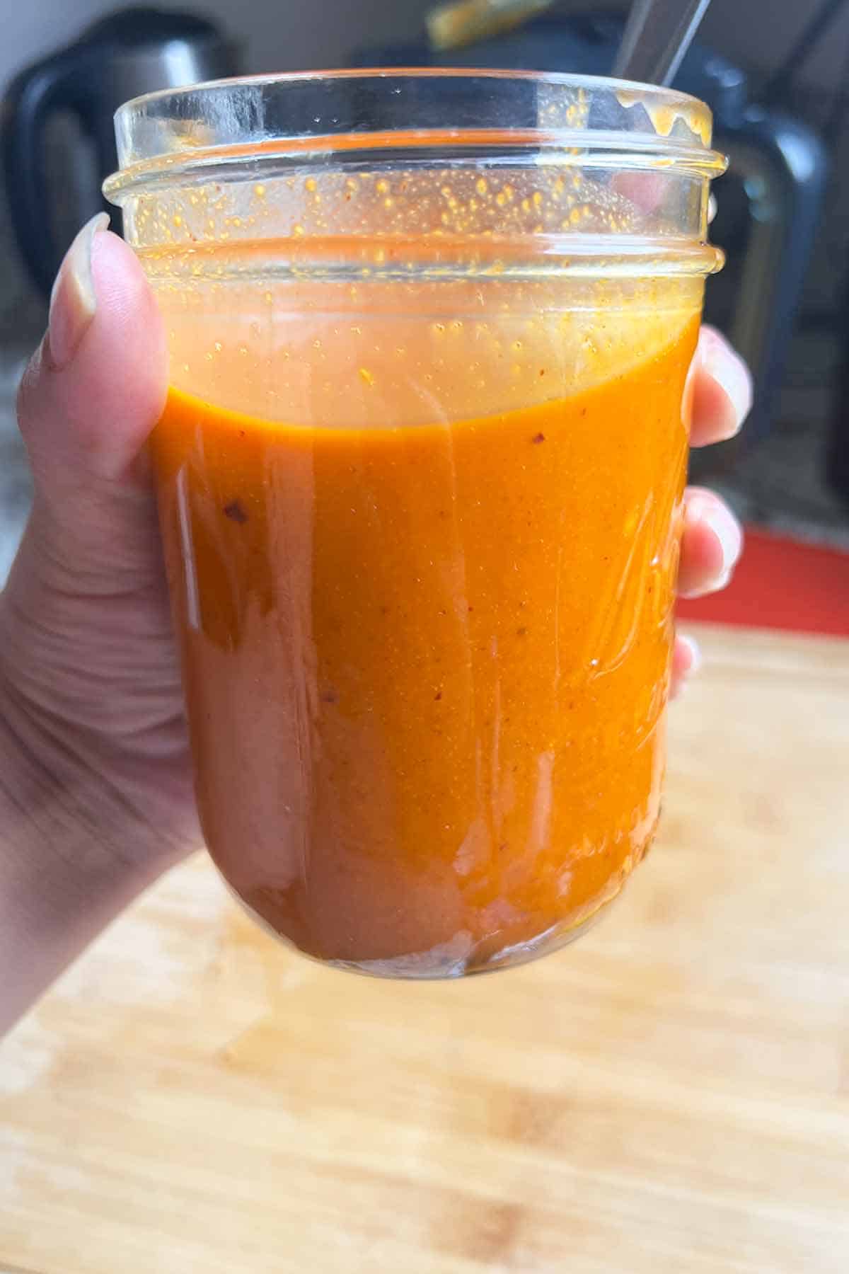 Salsa de Cacahuate (chiles and peanut sauce)-image