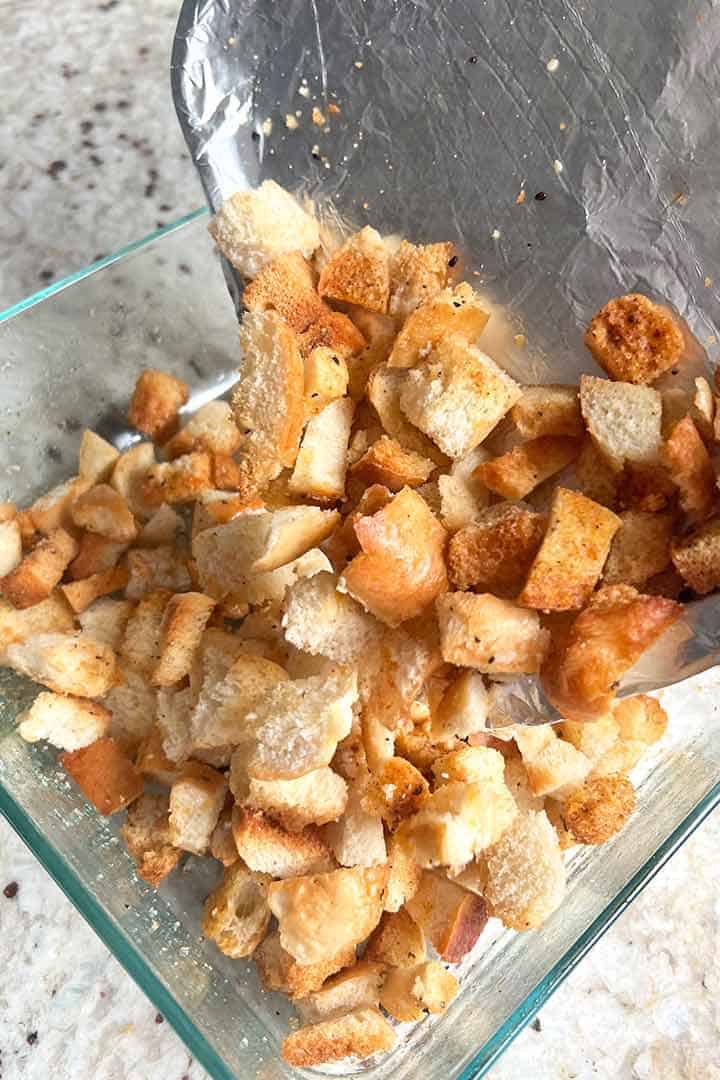 fresh-baked-croutons-transferred-to-food-storage