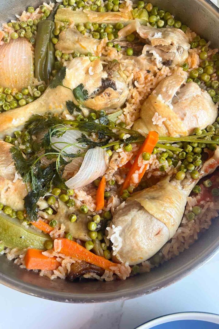 Chicken and Rice recipe post.