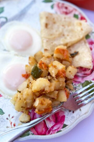 Mexican Breakfast Potatoes Recipe.